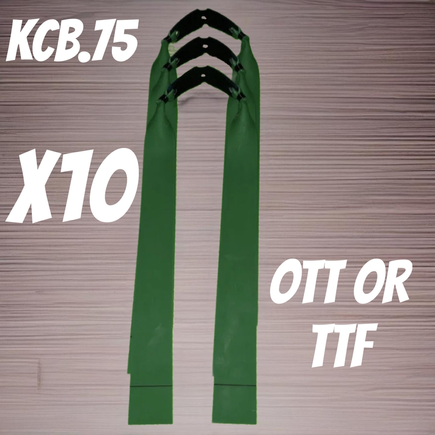 KCB.75 catapult band x 10